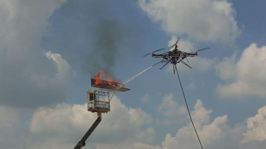 消防无人机有什么好处?(图1) 消防无人机有什么好处?(图1)